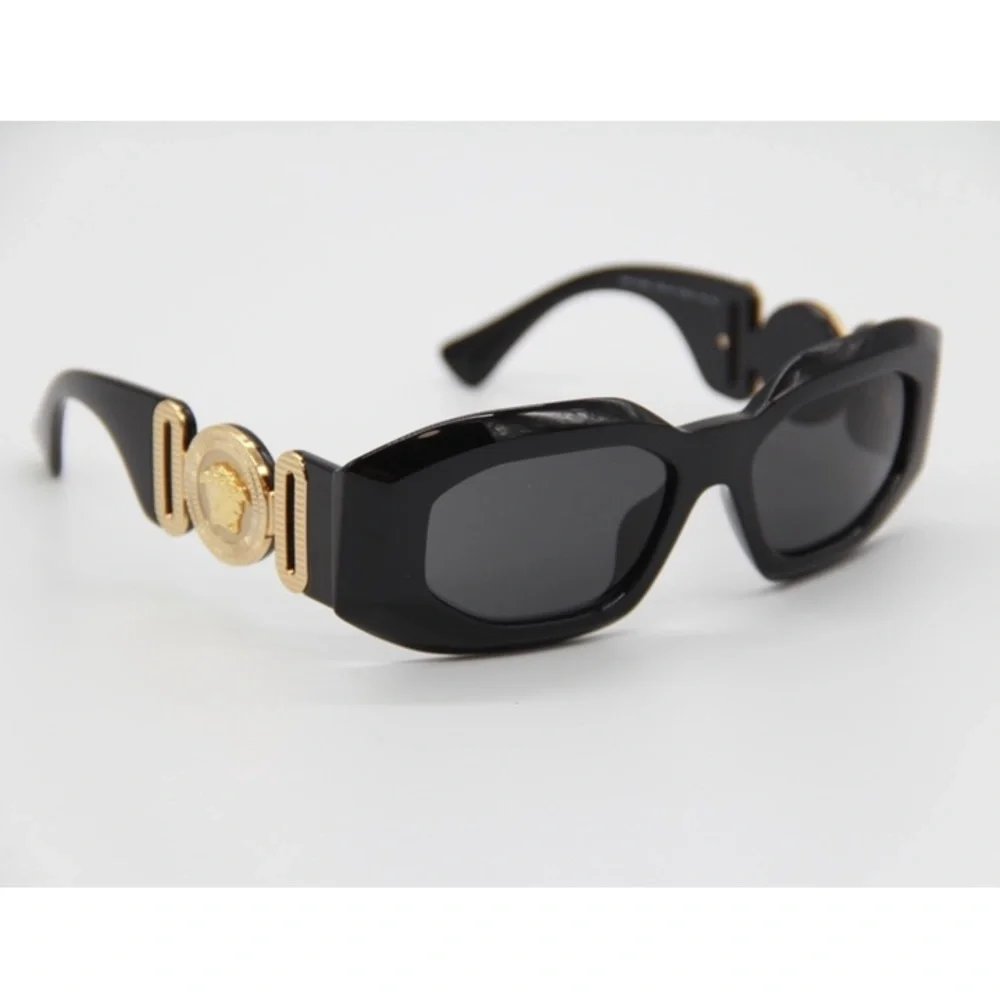 NEW VERSACE VE4425U GB1/87 MEDUSA VERSACE SUNGLASSES MOD 4425U BLACK VE 4425U